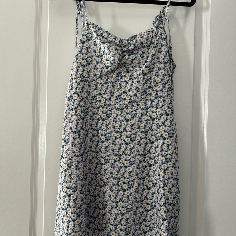 SHEIN Lilac Floral Ditsy Daisy Dress
